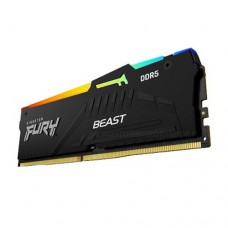 KingSton DDR5 Fury Beast RGB Black-5200 MHz-Single Channel RAM 32GB